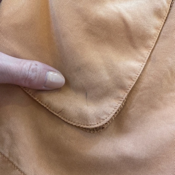 2 FOR $20 BLANK NYC LYOCELL SHORTS HIGH RISE ORANGE BELTED PAPERBAG 26 NEW - Picture 2 of 8